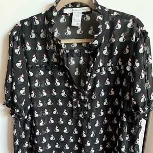 American rag cat blouse